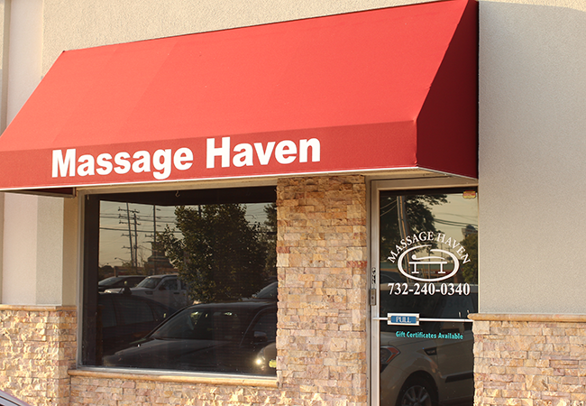 Massage Haven storefront